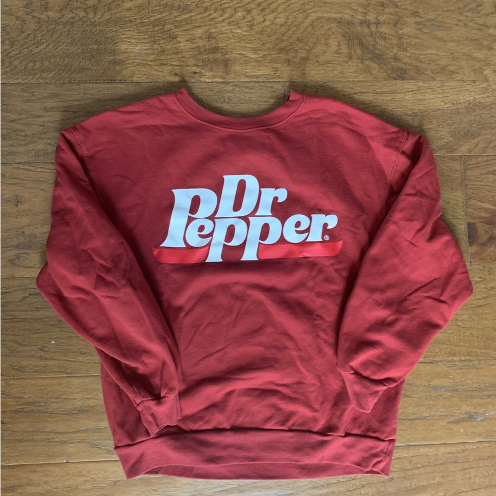 Red Dr Pepper Sweatshirt